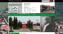 Desktop Screenshot of obecbzince.sk